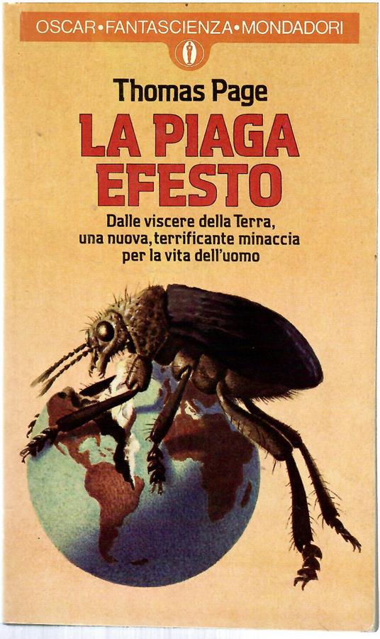 La piaga Efesto - Thomas Page - copertina