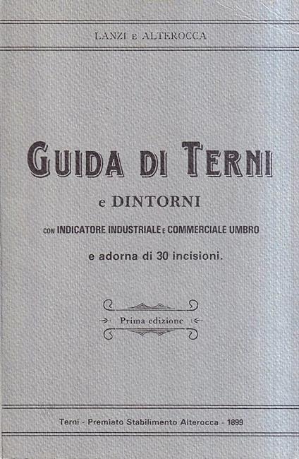 Guida illustrata di Terni e dintorni - Luigi Lanzi - copertina