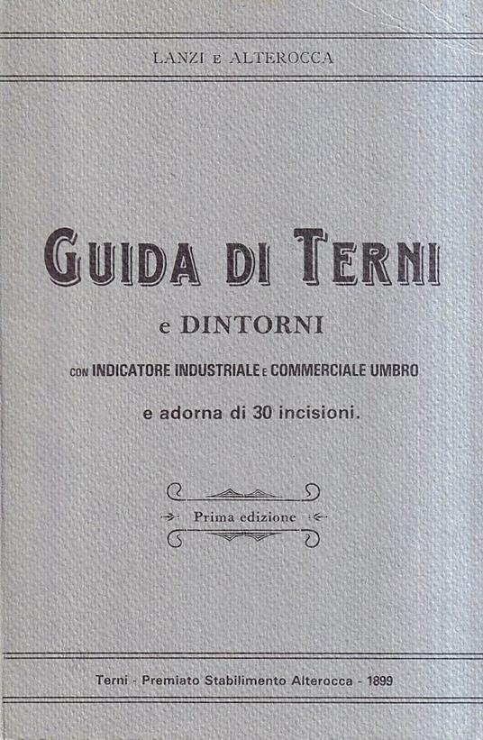 Guida illustrata di Terni e dintorni - Luigi Lanzi - copertina