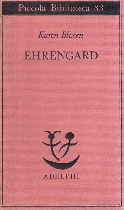 Ehrengard - Karen Blixen - copertina
