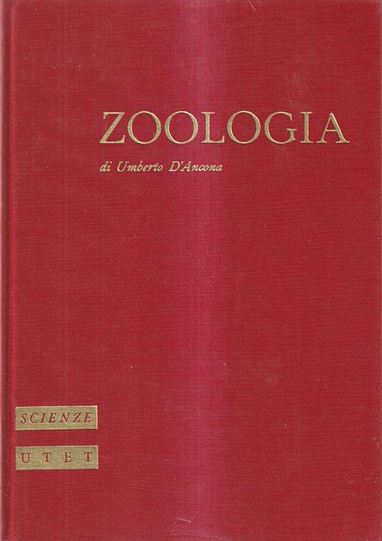 Trattato di Zoologia - Umberto D'Ancona - copertina