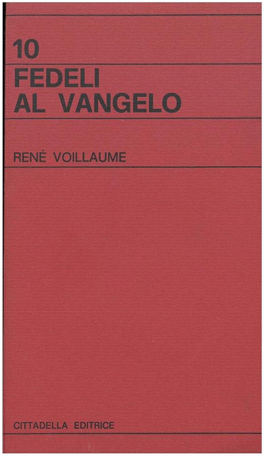 Fedeli al Vangelo - René Voillaume - copertina