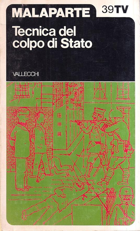 Tecnica del colpo di Stato - Curzio Malaparte - copertina