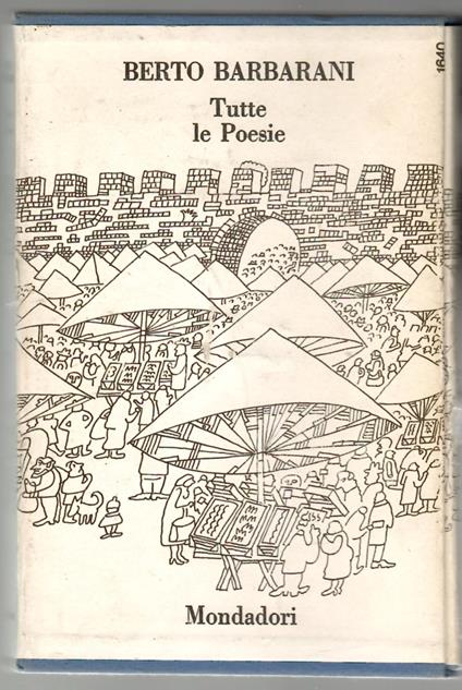 Tutte le poesie - Berto Barbarani - copertina