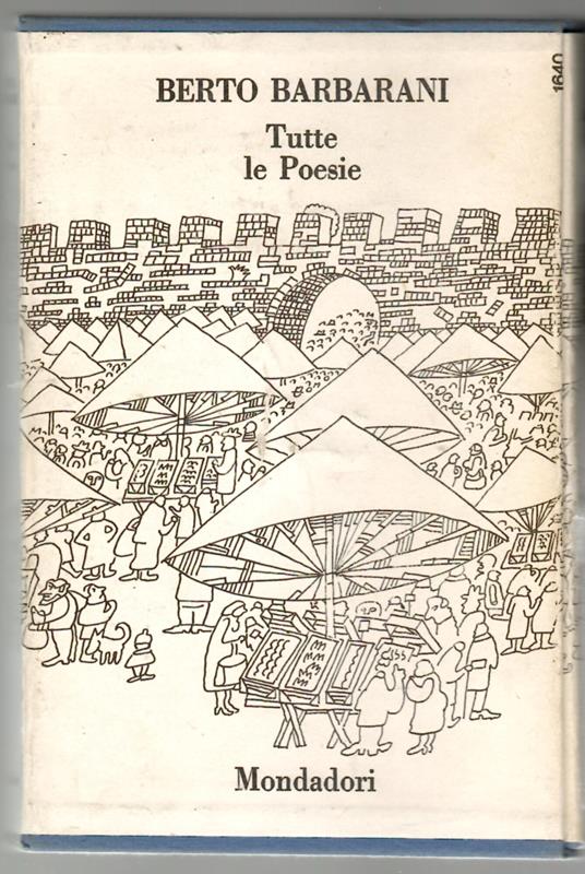 Tutte le poesie - Berto Barbarani - copertina