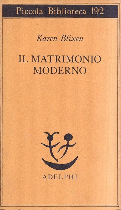 Il matrimonio moderno - Karen Blixen - copertina