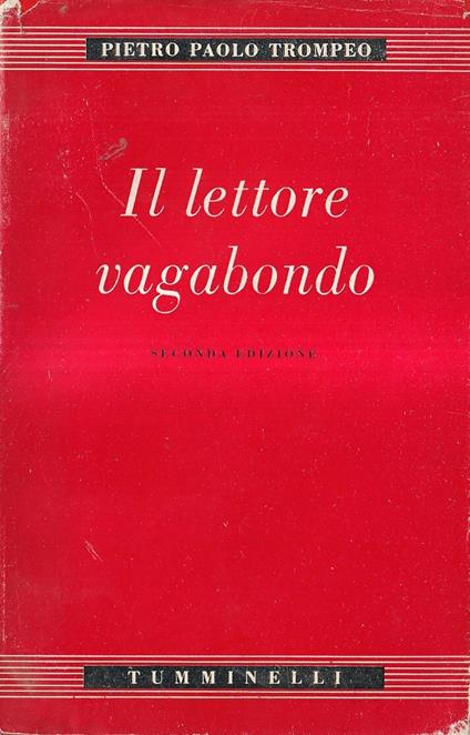 Il lettore vagabondo. Saggi e postille - copertina