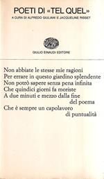 Poeti di «Tel Quel»
