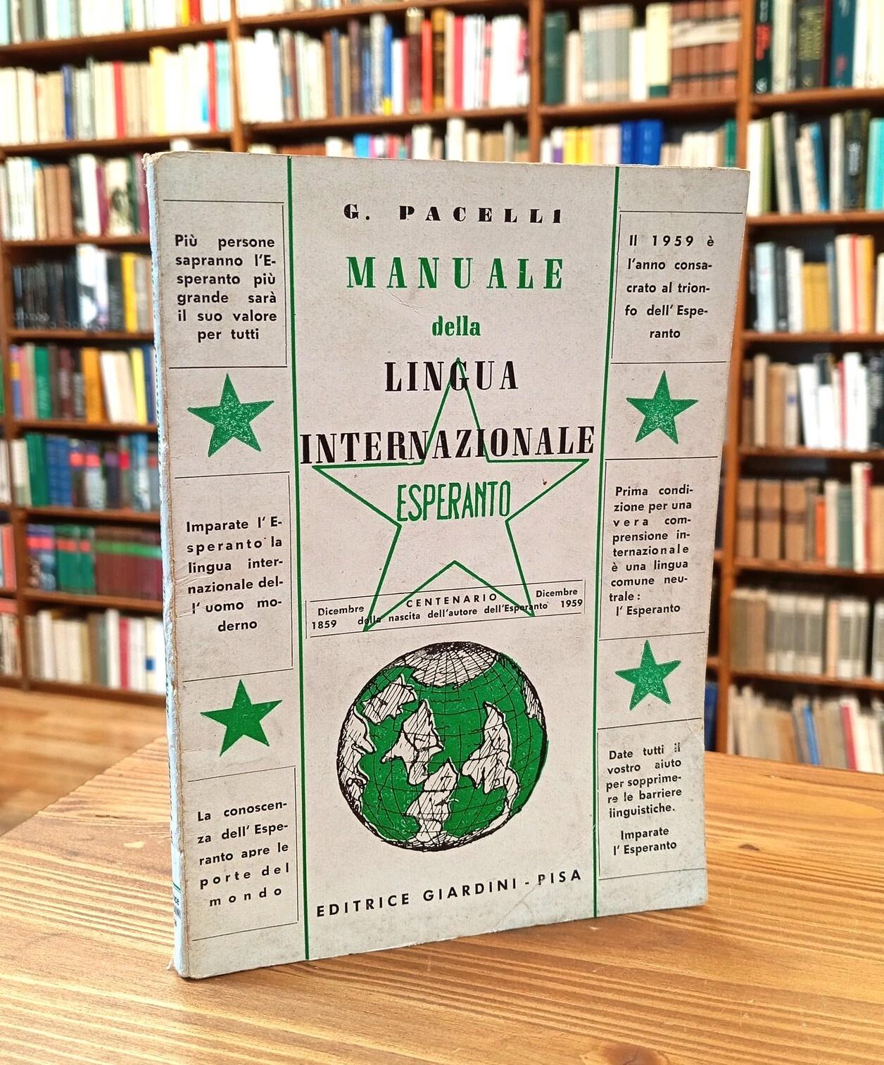 Manuale della lingua internazionale Esperanto