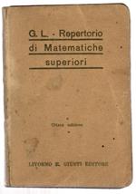 Repertorio di matematiche superiori