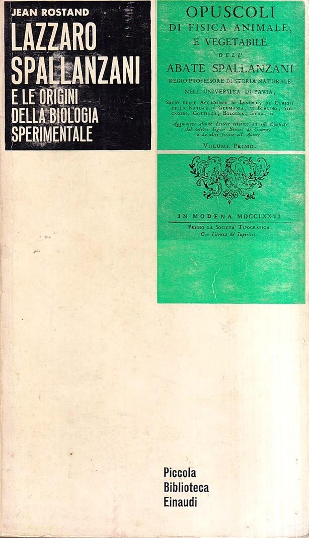 Lazzaro Spallanzani e le origini della biologia sperimentale