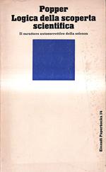 Logica della scoperta scientifica. Il carattere autocorrettivo della scienza
