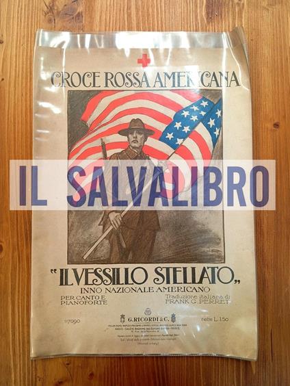 "Il Vessillo Stellato". Inno Nazionale americano - copertina