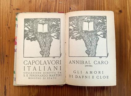 Gli amori di Dafni e Cloe - copertina