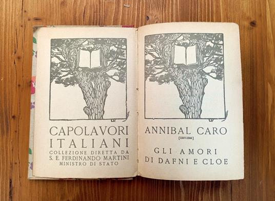 Gli amori di Dafni e Cloe - copertina