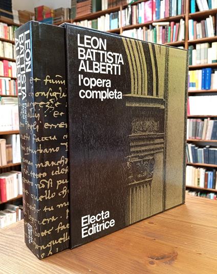 Leon Battista Alberti. L'opera completa - Franco Borsi - copertina