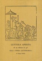 Lettera aperta di un editore in 32° alla 