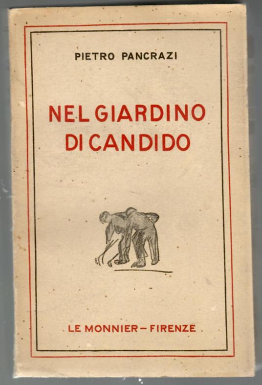 Nel guardino di Candido - Pietro Pancrazi - copertina