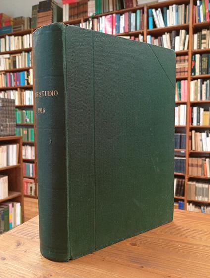 The Studio. An Illustrated Magazine of Fine and Applied Art - 1916, January-December (complete) - copertina
