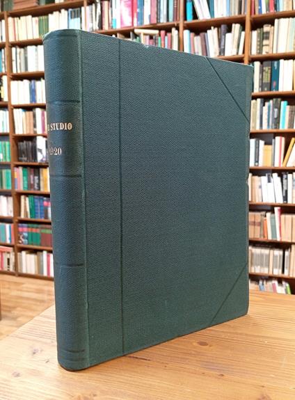 The Studio. An Illustrated Magazine of Fine and Applied Art - 1920, January-December (complete) - copertina