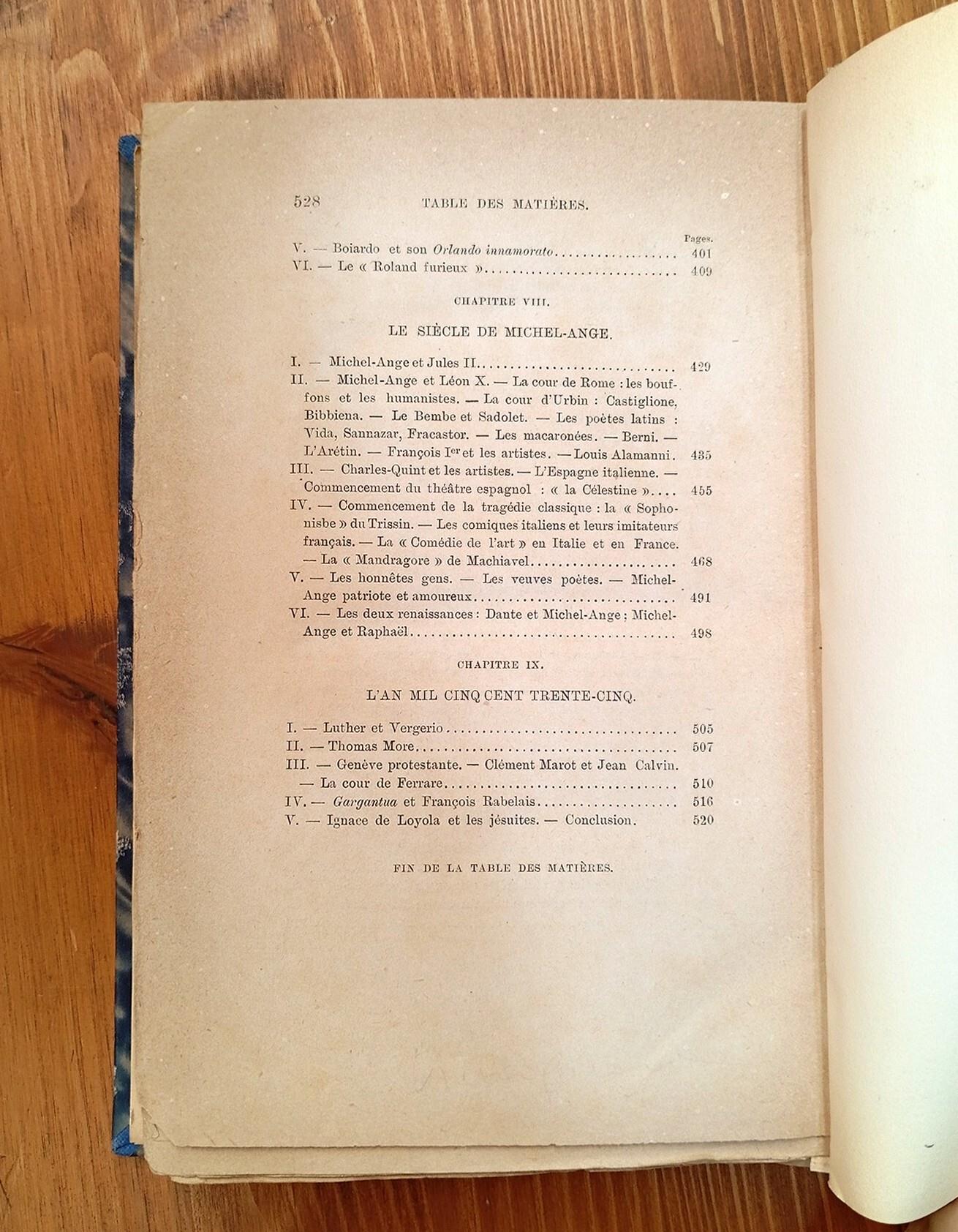 La Renaissance, de Dante à Luther