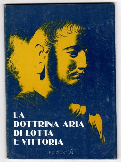La dottrina aria di lotta e di vittoria - Julius Evola - copertina