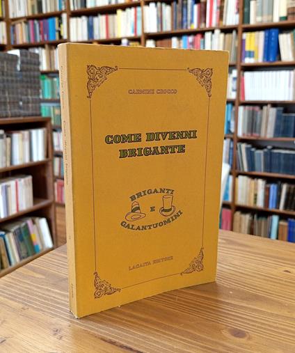 Come divenni brigante - copertina