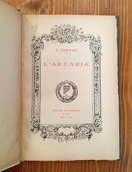L' Arcadia - copertina