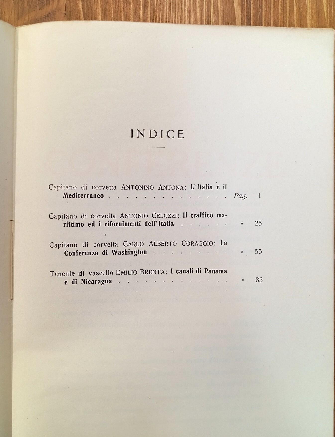 Conferenze tenute agli Ufficiali della Scuola di Guerra