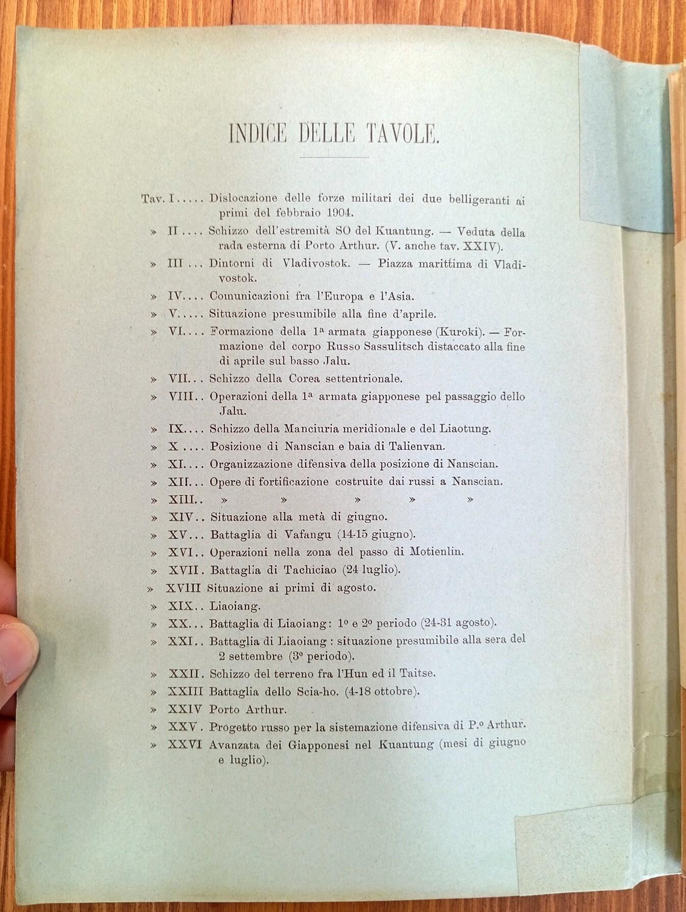 La guerra russo-giapponese. Vol. I e II + tavole (opera completa)