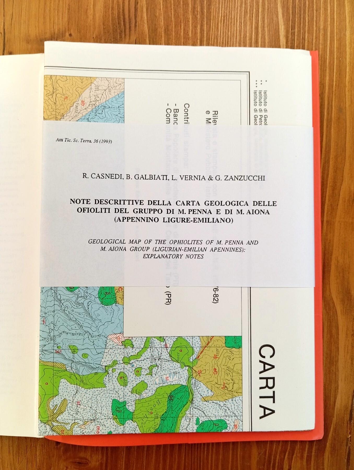 Atti ticinensi di scienze della terra. Vol. XXXVI [36] (già Atti dell'Istituto Geologico dell'Università di Pavia)