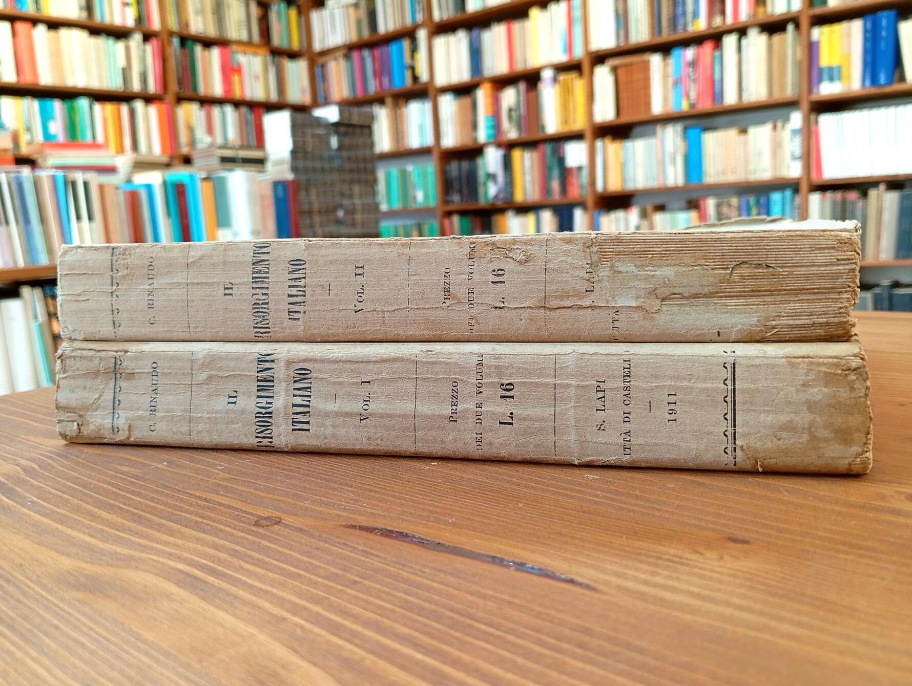 Il Risorgimento italiano. Conferenze illustrate con appendice bibliografica. Vol. I e II