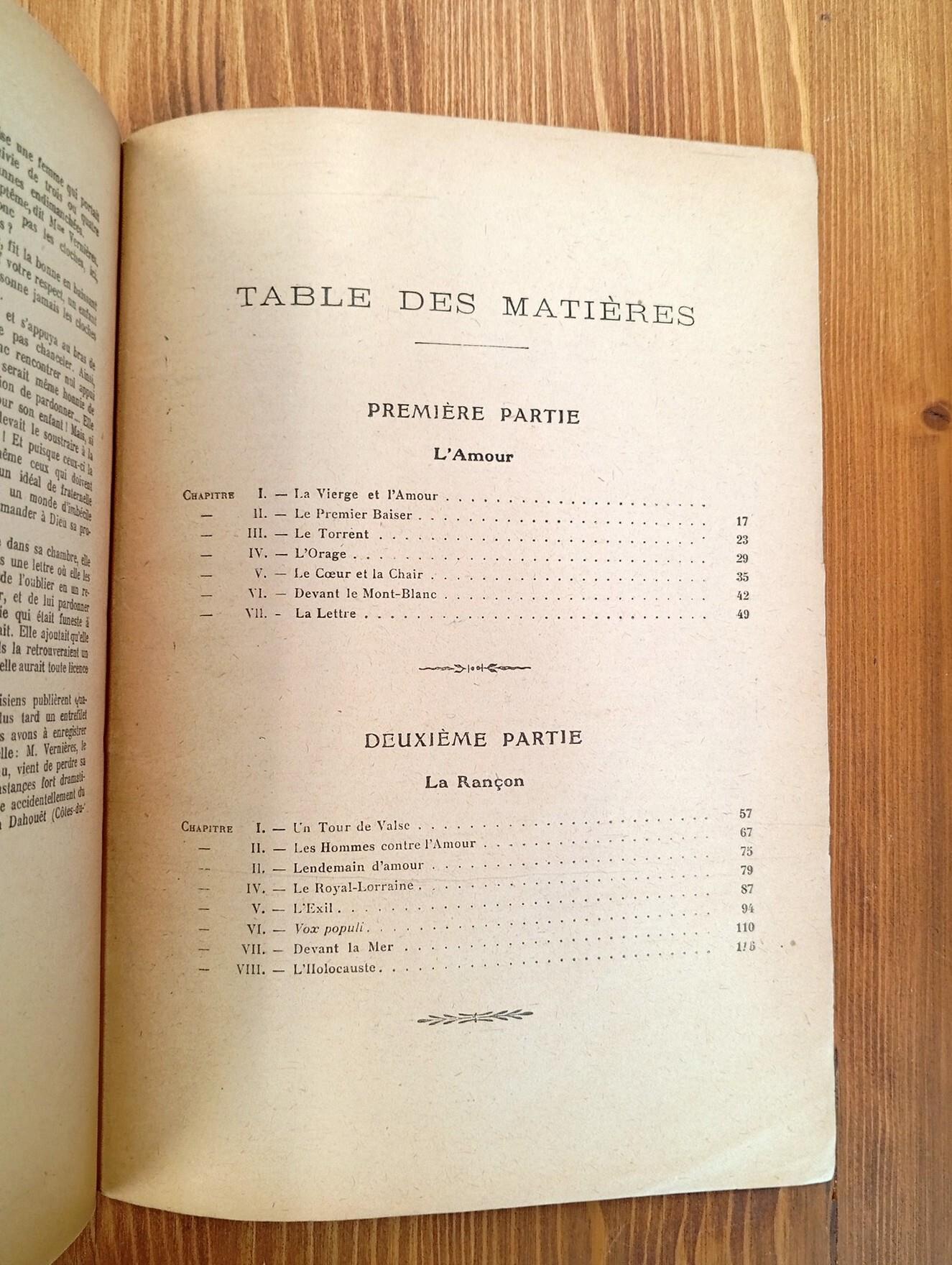 L' amant des vierges