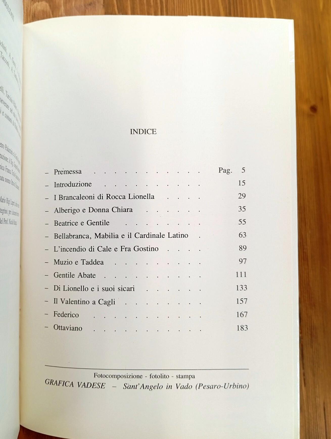 I Brancaleoni di Rocca Lionella. Storie e leggende