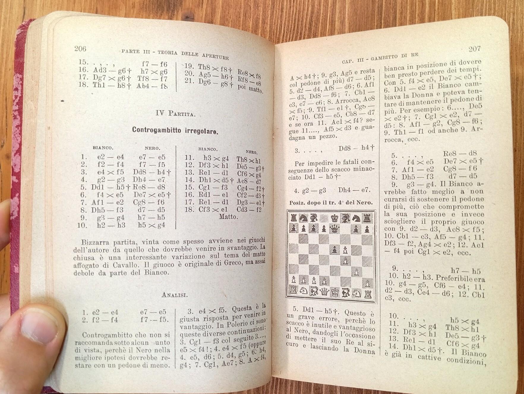 Il giuoco degli scacchi di Gioachino Greco detto il calabrese. Manuale teorico-pratico pei principianti illustrato coi giuochi di Cesare Polerio ed altri. Aggiuntavi la completa teoria del mezzo e del finale della partita