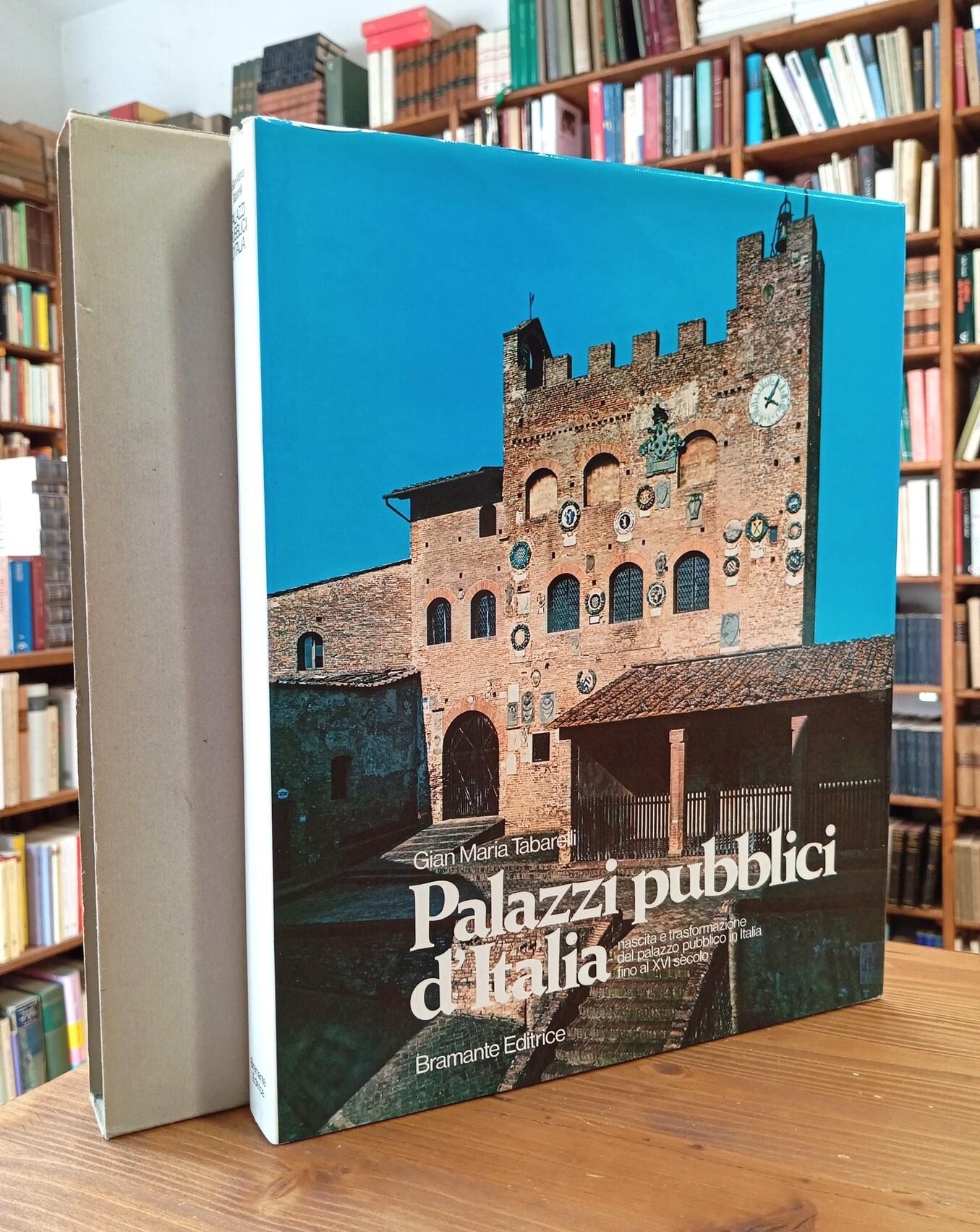 Palazzi pubblici d'Italia. Nascita e trasformazione del palazzo pubblico in Italia fino al XVI secolo