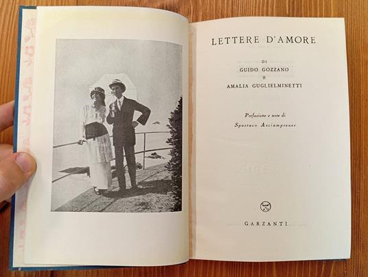 Lettere d'amore - Guido Gozzano - copertina