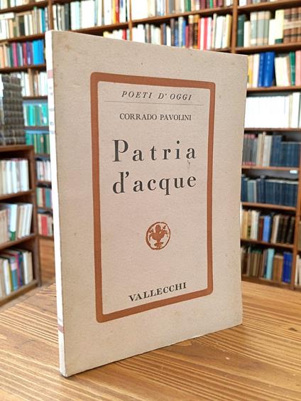 Patria d'acque. Poesie vecchie e nuove - copertina