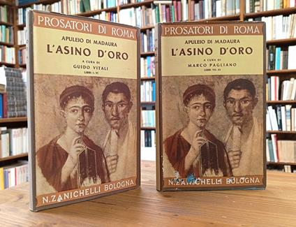 Le metamorfosi o L'asino d'oro. Libri I-VI e VII-XI (2 volumi) - copertina