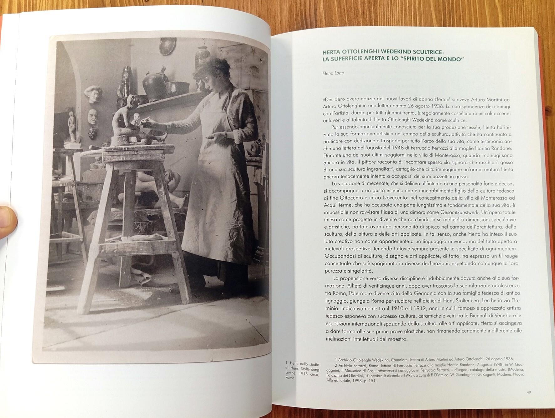 Herta Ottolenghi Wedekind. Il sogno dell'opera d'arte totale