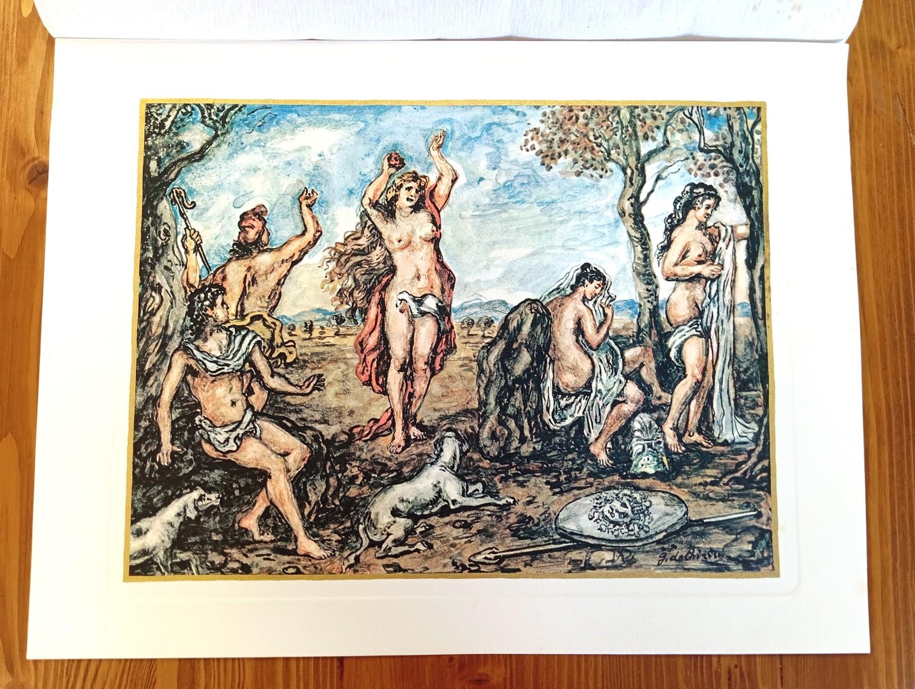 Iliade. Episodi scelti e tradotti da Salvatore Quasimodo illustrati con 26 tavole da Giorgio De Chirico