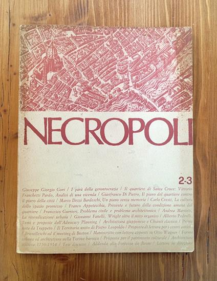 Necropoli - n. 2-3, marzo-giugno 1969 - copertina