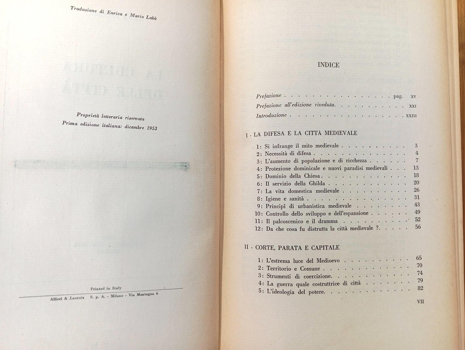 La cultura delle città