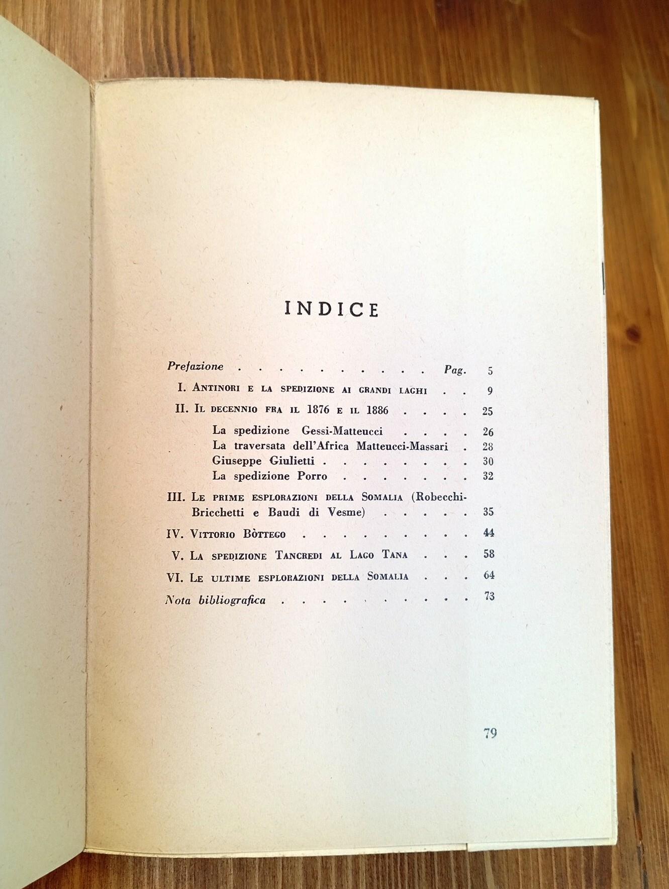 Le prime avanguardie nella conquista dell'impero