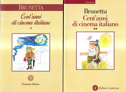 Cent'anni di cinema italiano. Vol. I e II - Gian Piero Brunetta - copertina