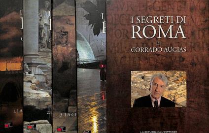 I segreti di Roma (4 DVD) - Corrado Augias - copertina