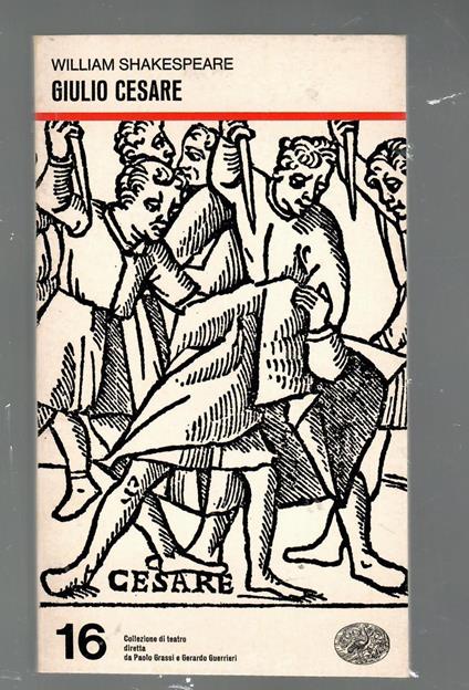 Giulio Cesare - William Shakespeare - copertina