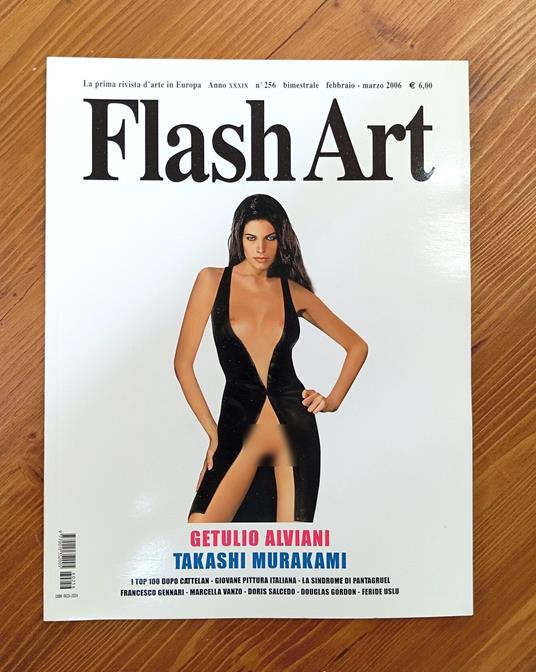 Flash Art - anno XXXIX, n. 256, febbraio-marzo 2006 - copertina