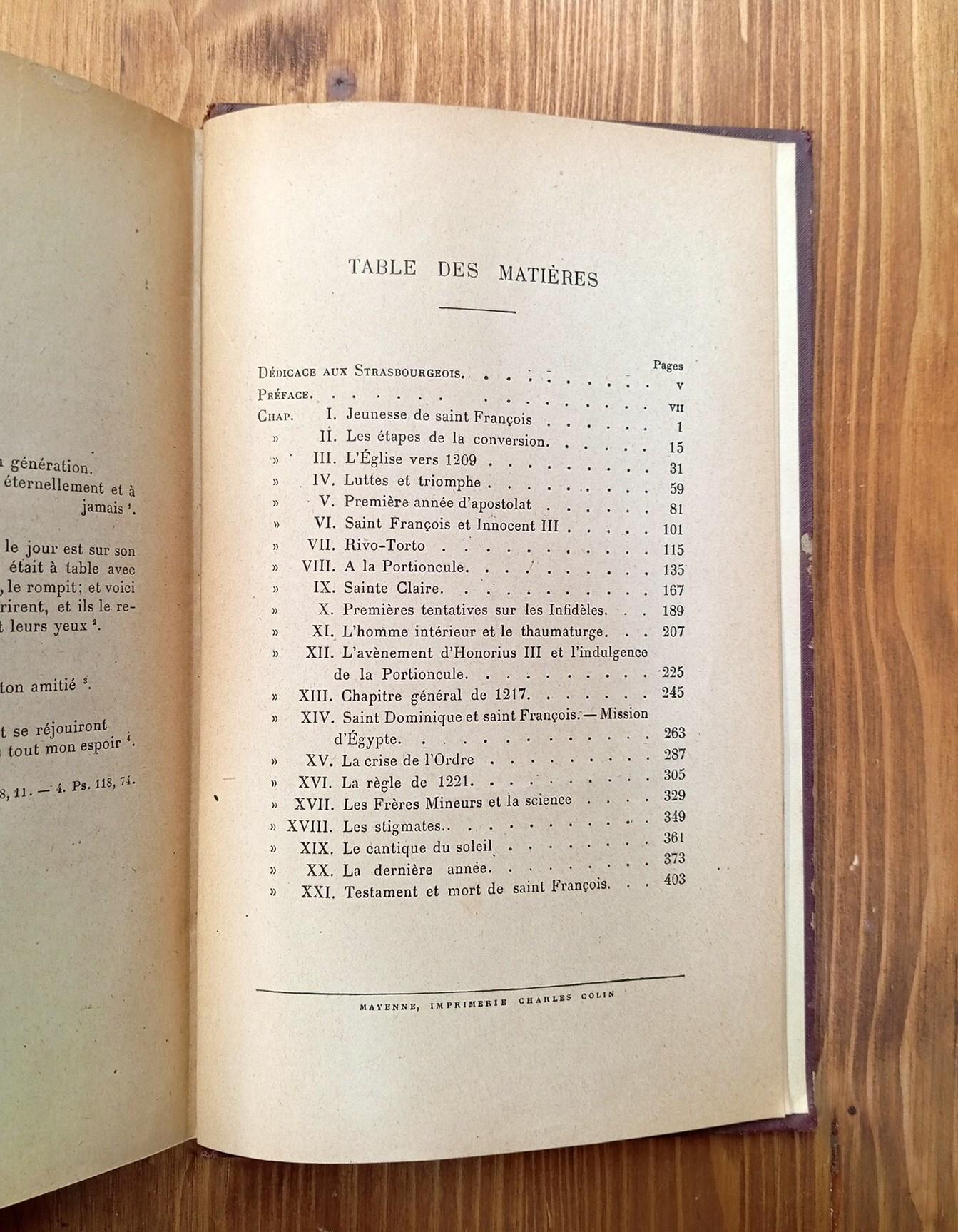 Vie de S. François d'Assise