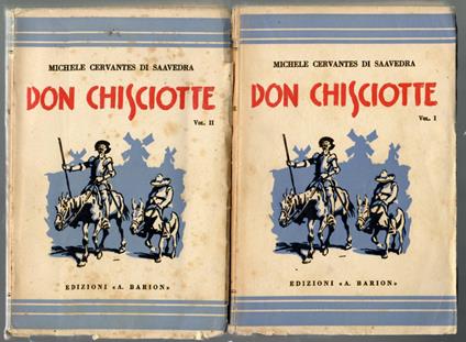 Don Chisciotte della Mancia 2 voll - copertina